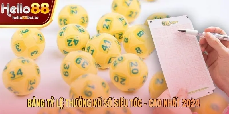 Tỷ lệ 1 ăn 99 thể hiện sức hấp dẫn của xổ số siêu tốc