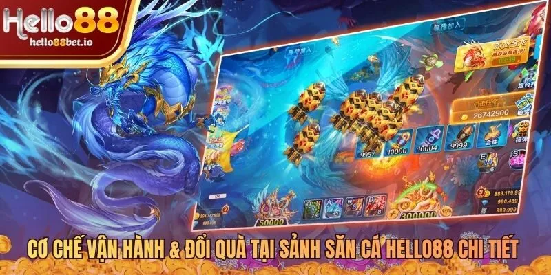 Luật chơi và cơ chế đổi quà tại bắn cá đổi thưởng Hello88