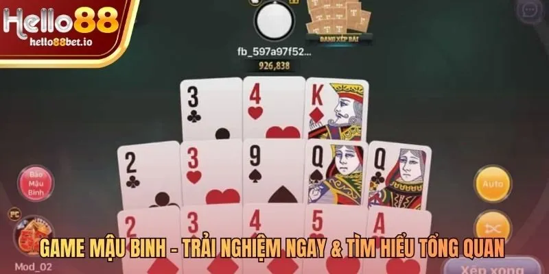 Tổng quan game bài mậu binh thu hút người chơi trí tuệ