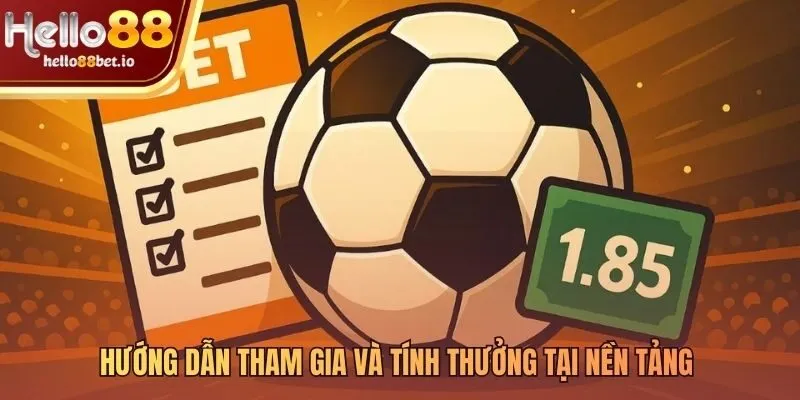 Tham gia tài xỉu bóng đá Hello88 với 3 bước